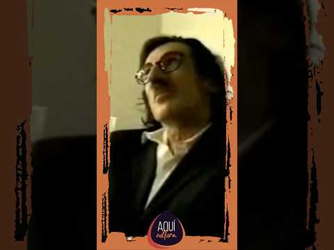 CHARLY GARCÍA GETS EMOTIONAL WHEN TALKING ABOUT PEDRO AZNAR.