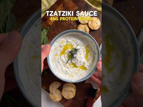 High protein tzatziki sauce