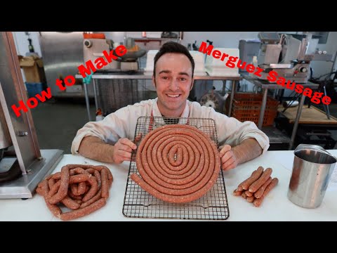 How to Make Merguez Sausage, North African Lamb Sausage.