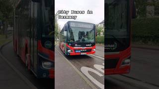 City Bus travel in Germany #germany #stuttgart #citybus #shorts