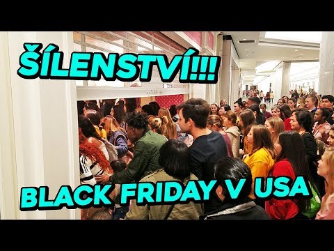 BLACK FRIDAY ve Victoria's Secret v Americe