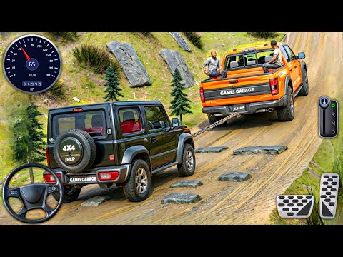 Uphill 4x4 Luxury SUV Driving Simulator - Offroad Jeep Adventure Drive 3D - Android Gameplay #2