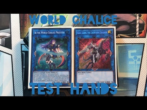 YuGiOh! Budget World Chalice/Spellbook test hands!!! Post post 2017 banlist!!