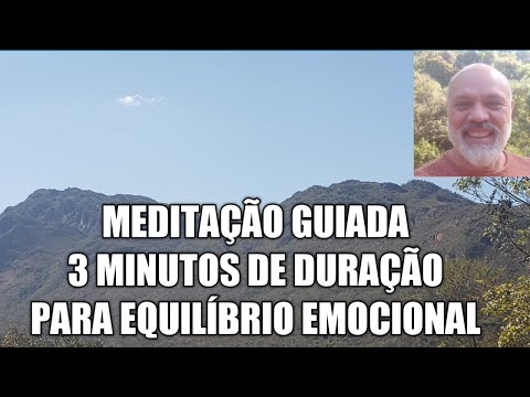 MEDITAÇÃO GUIADA COM DURAÇAÕ DE 3 min - COMO CONSEGUIR SE ACALMAR E SE LIVRAR DA ANSIEDADE  EM  3MIN