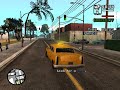 Transporting In 00 35 Nitro Taxi Driver In Gta San Andreas 416 LV
