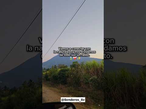 Rumbo al Volcán Chichontepec: Un escape a la naturaleza en San Vicente #turismo #elsalvador #shorts