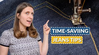 Sew Jeans Faster: 6 Speedy Hacks 👖
