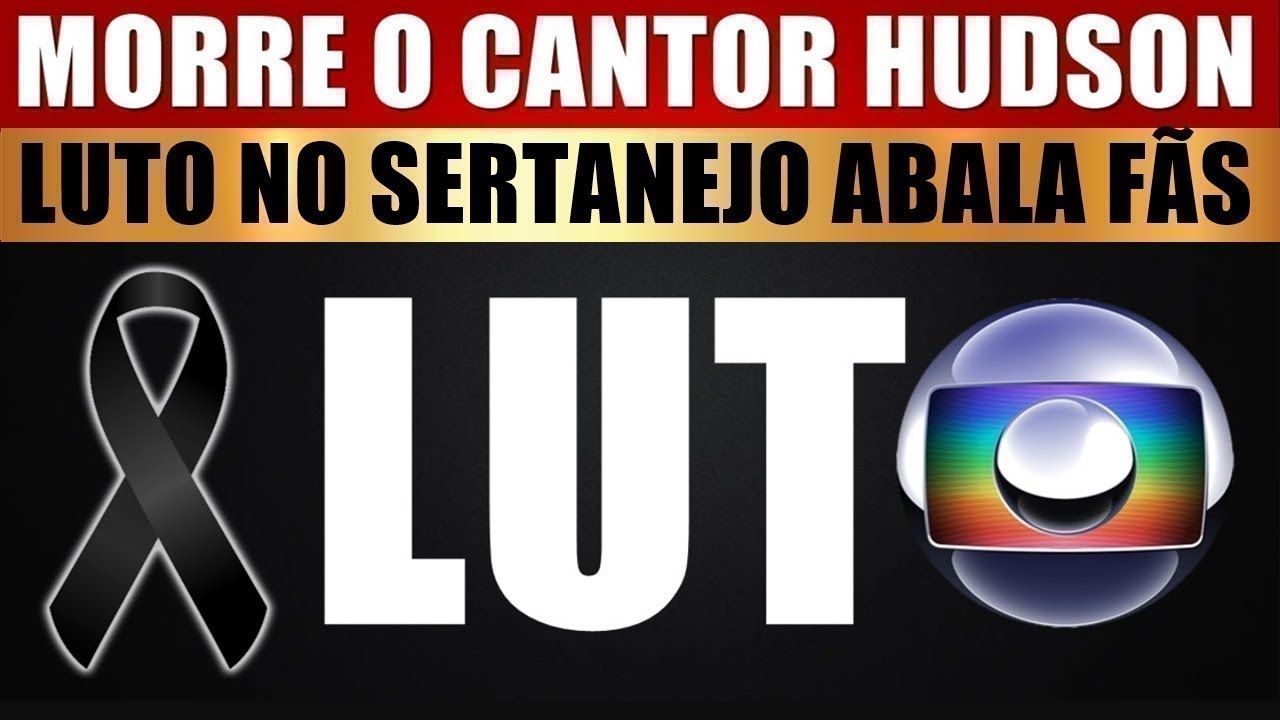 LUT0 NO SERTANEJO: M0RRE O CANTOR HUDSON em GRAVÍSSlMO AClDENTE DE CARRO; Irmão confirma