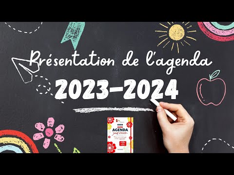 Mon agenda de prof d'école 2023-2024 aux Éditions Hachette