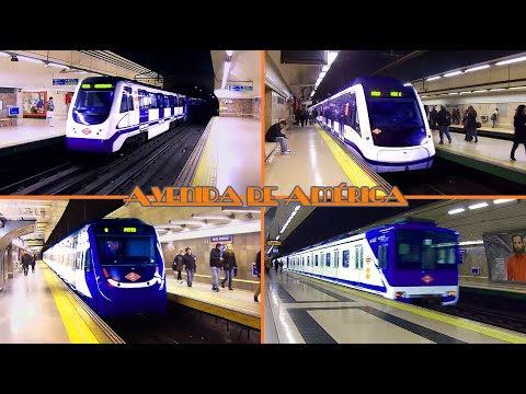 Estação Avenida de América: metrô de Madri