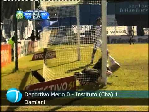 Deportivo Merlo 0 - 2 Instituto (Cba) -- Fecha 37 -- Nacional B