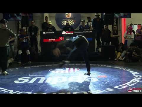 Custom Vs Tahu -  B-Boy Top 16  - Big Apple Regionals 2023 - Breaking For Gold USA
