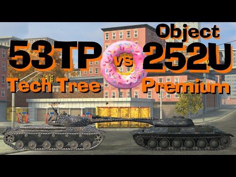 WOT Blitz Face Off || 53TP Markowskiego vs Obj 252U
