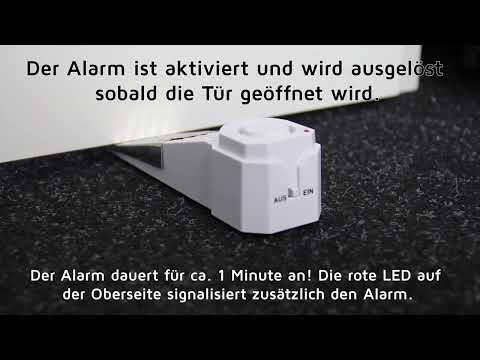 kh-security präsentiert: KH-Türstopper mit Alarm