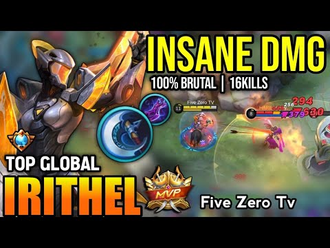 IRITHEL BEST BUILD 2023 | TOP GLOBAL IRITHEL GAMEPLAY | MOBILE LEGENDS✓