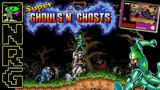 NRG: 5-10 Minutes of Gameplay - Super Ghouls 'n Ghosts [Super Nintendo]