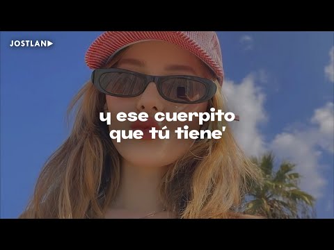 J Balvin - Azul (Letra) | ese cuerpito que tú tienes traje de baño chiquitito te queda