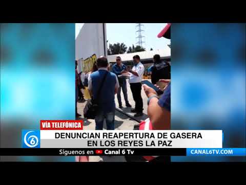 Denuncian reapertura de gasera en Los Reyes La Paz