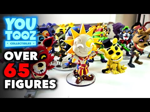 75+ FIVE NIGHTS AT FREDDYS FIGURE YOUTOOZ COLLECTION! - 2024 Complete FNAF Collection