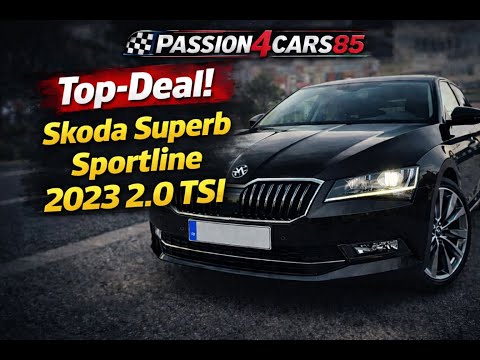 Skoda Superb 2.0 TSI Sportline von 2023 mit 190 PS - einer der letzten seiner Art!