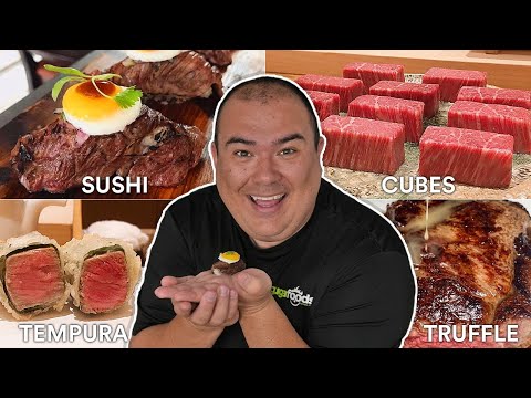 We tried every WAGYU from Instagram | Guga Foods