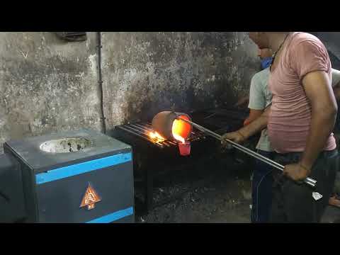 Push-out melting furnace working for non ferrous metal by Agni electrical