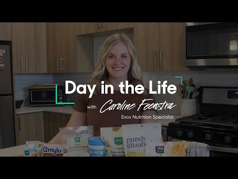 Day In The Life | Caroline Feenstra, Exos Nutrition Specialist