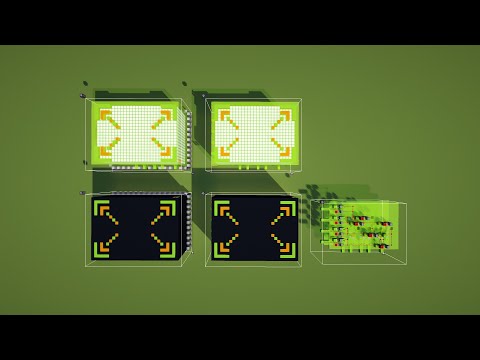 Minecraft-Redstone: Instant Tri-State Buffer [Combinational-Logic]