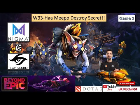 NIGMA vs SECRET | Full Match Highlights Game 1 | Beyond Epic Group A Match | EU/CIS