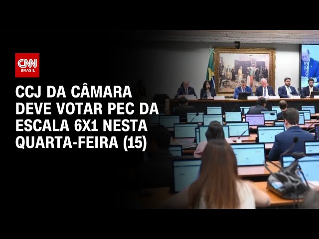 CCJ mantém votação de PEC da escala 6x1 após governo enviar projeto | CNN NOVO DIA