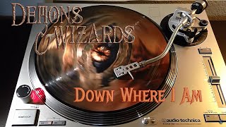 Demons &amp; Wizards - Down Where I Am - [Very Rare] Picture Disc Vinyl LP