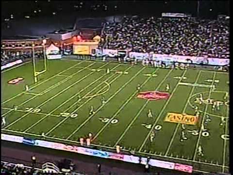 CFL 2004 WINNIPEG BLUEBOMBERS AT MONTREAL ALOUETTES