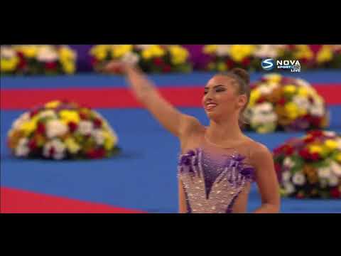 Katrin TASEVA (EF) ribbon - World cup Sofia 2019