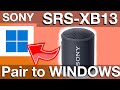 Портативная колонка Sony SRSXB13P.RU2