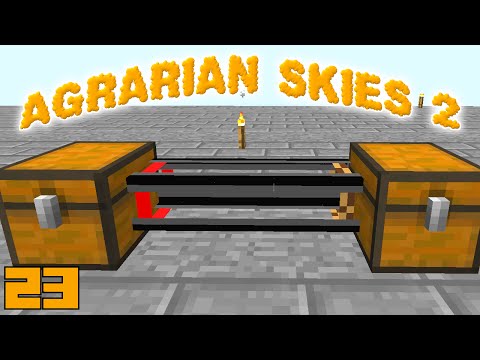 Minecraft Mods Agrarian Skies 2 - REFINED RELOCATION !!! [E23] (Modded Skyblock)