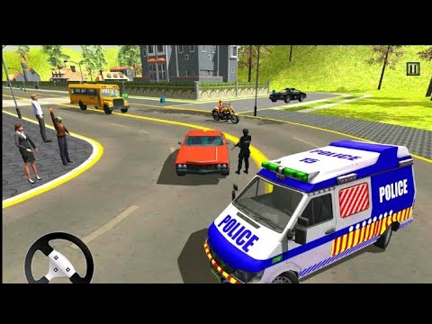Transport Stickman Prisoner Driver || US Police Car Chase Crime Driving || Android gameplay