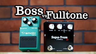 Video thumbnail for TREMOLO PEDALS: Boss TR-2 vs Fulltone Supa-Trem Jr by Music Bliss Malaysia