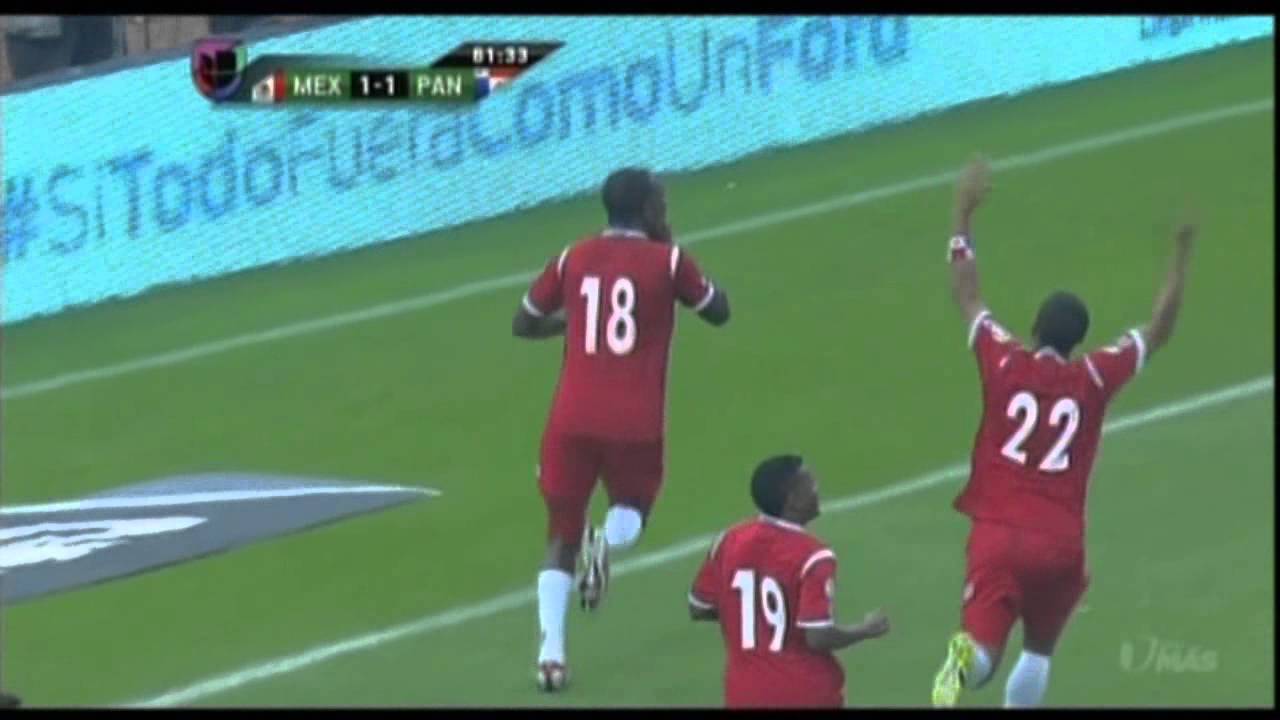 GOLES MEXICO 2-1 PANAMA