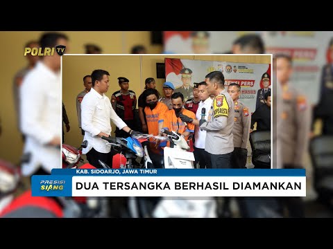 POLRESTA SIDOARJO UNGKAP KASUS CURANMOR