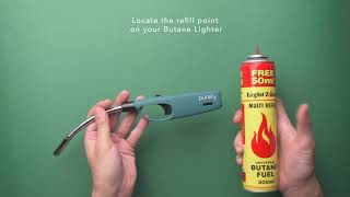 How To Refill A Butane Candle Lighter