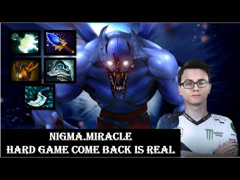 Nigma.Miracle (Night Stalker) Hard Game Come Back Is Real | Carry Night Stalker (Dota 2)