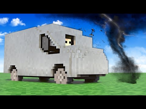 I Built a TORNADO SURVIVAL VAN in Teardown!