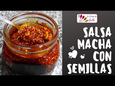 SALSA MACHA CON AJONJOLÍ, NUEZ Y CACAHUATE