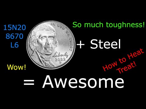 Secrets of Nickel Knife Steels - 15N20, 8670, L6, and More!