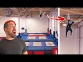 Breaking ALL Trampoline Park Rules