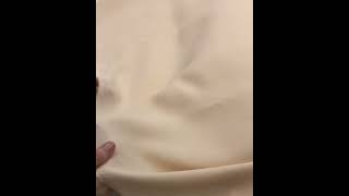 8058-67 Искусственный креп-шёлк цвет Бежевый 120 гр/м2, 150 см на YouTube