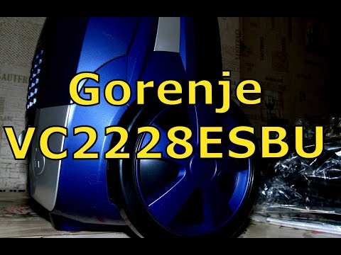 Пылесос Gorenje VC2228 ESBU (Распаковка/Unpacking)