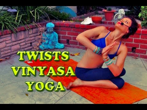 Twisty vinyasa Twisted Yoga Class Spine Detox Breathing Asthma Headache Sinusitis