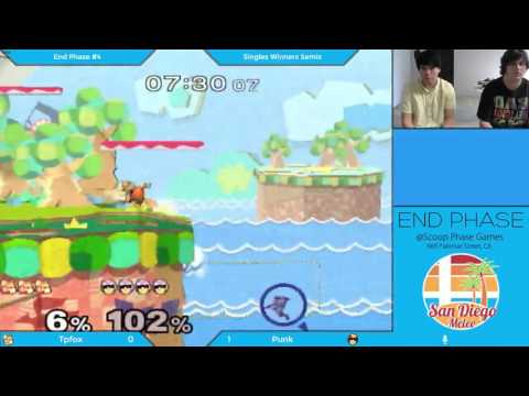 End Phase #4 - Tpfox vs. Punk - Singles WSF - SSBM