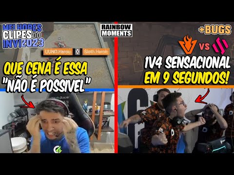 1V4 ABSURDO DO MAIA, ELE ERROU O TIMING DO THERMITE 🤣🤣 BUGS E MAIS - OS MELHORES CLIPES DO INVI 3